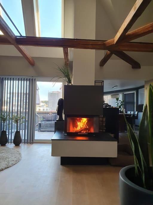 פרדריקסטאד Modern Loftsleilighet מראה חיצוני תמונה